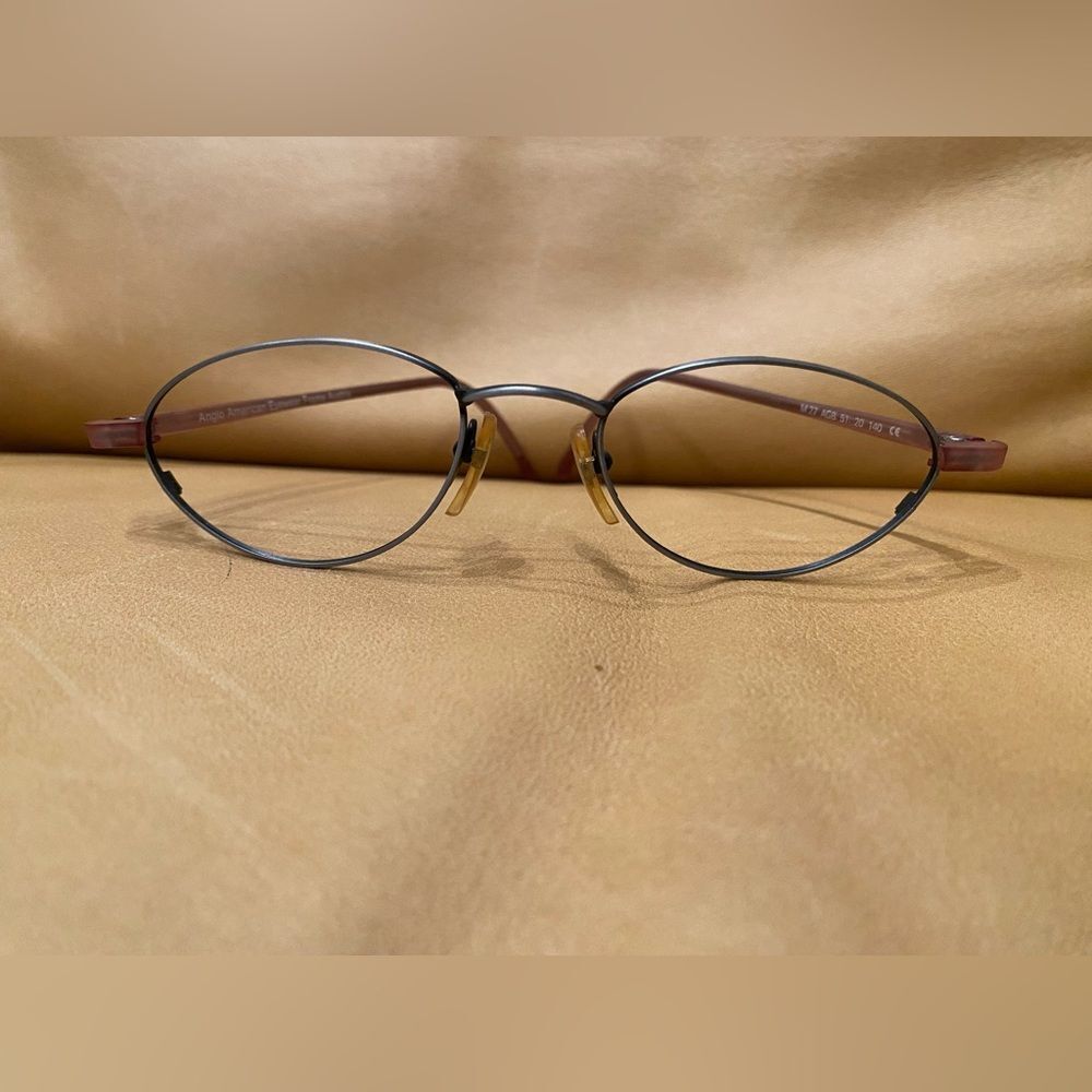 Anglo American Metal Eyeglasses Frames M27 AGB 51 20 140 Eyewear Austria Dead Sk